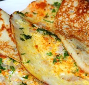 Egg Omelette Dosa