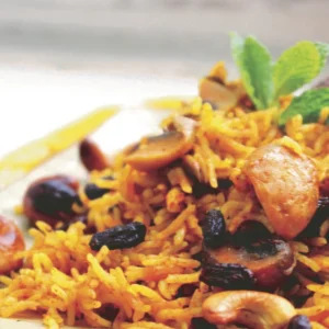 Mushroom Biryani