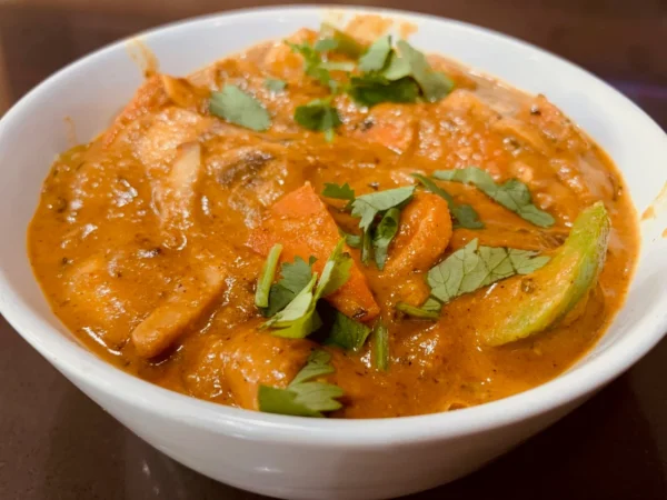 Mushroom Curry - Vegan