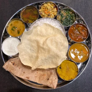 Vegetarian Thali (Weekends for Dine-In Only)